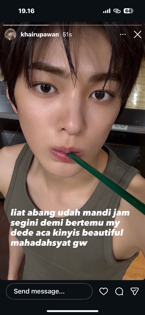 seanwarkop's tweet photo. 20. ditunggu yah apalagi tingkah aneh yg akn dilakukan inisial Khai ☺️🫵🏻 https://t.co/2Mr7u5sIRU