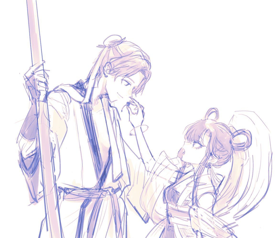 kdas0usak's tweet photo. @kikakuTL しおなこ七夕パロ※前に描いたものです https://t.co/0RcQ68KDa0