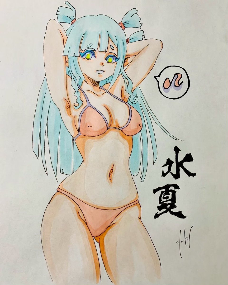 cyunboy's tweet photo. #いいからワキ見せろ 
FA・OC・よその子も皆んな脇 https://t.co/kKQ84TWCAT