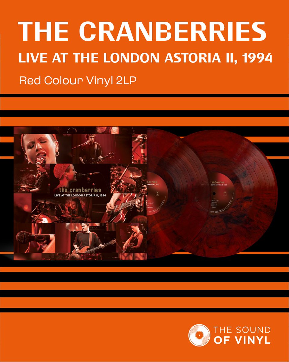 TheSoundofVinyl's tweet photo. JUST ARRIVED! The Cranberries - Live At The London Astoria II, 1994

Captured in 1994 during the band's breakthrough tour, this newly remastered live recording is available on audio for the very first time.

Discover now >> https://t.co/l5XaGufEOW https://t.co/X9mUTQU61t
