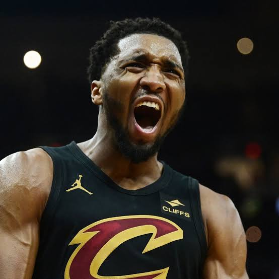 ESPNCleveland's tweet photo. Donovan Mitchell has signed a four-year, $273 million extension with the Cleveland Cavaliers, per @ShamsCharania. 

Spida is LOCKED IN. https://t.co/5iRfQSfEKW
