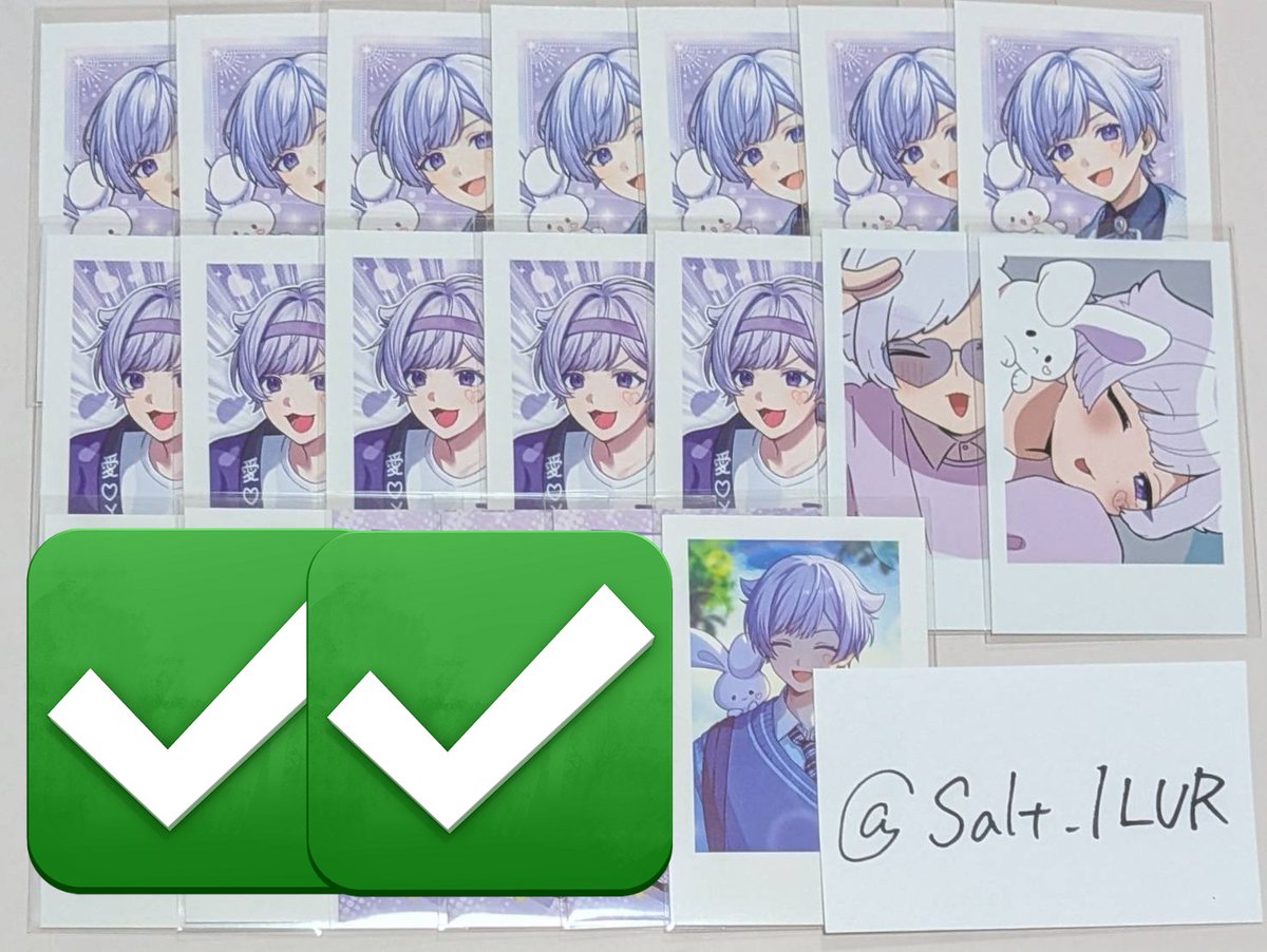 Salt_1LUR's tweet photo. 【更新】
 #いれいすグッズ交換
求▶🐤恋リバ>>🍣恋リバ>>>>>>>>🐤🍣ぷれいす、ぺいんちゅ

ツリー元にお声がけよろしくお願いいたします。

3日以内にお返事します🙇‍♀️ https://t.co/VD0NVwQ8qe