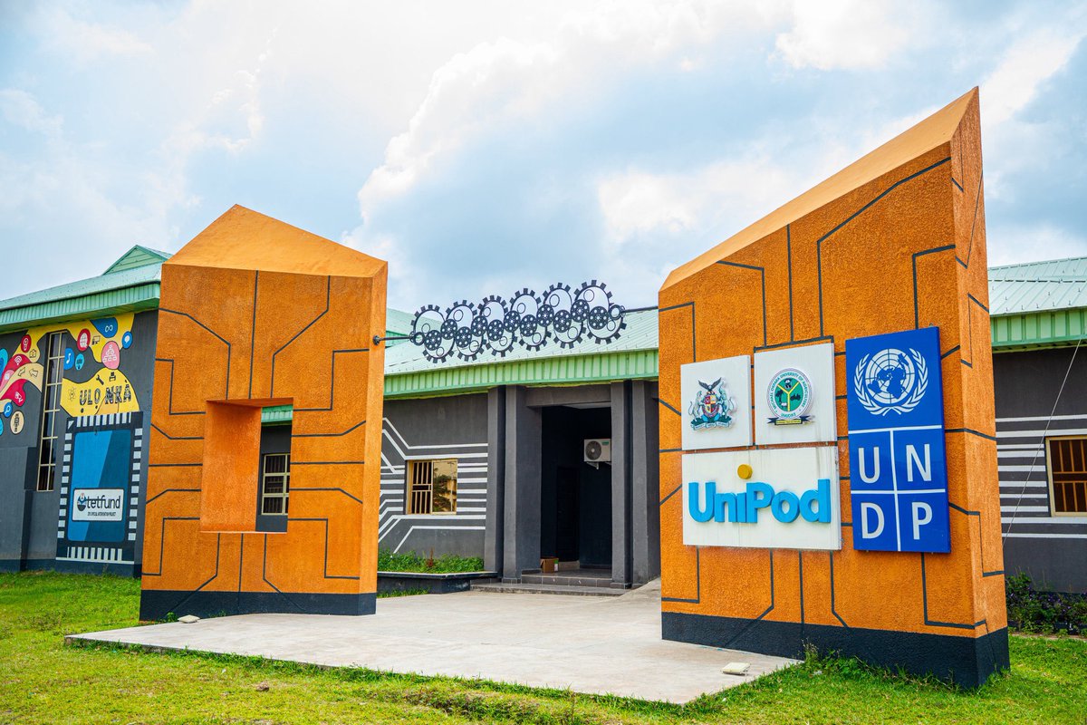 timbuktooafrica's tweet photo. Nigeria's third #UniPod is here!
The #ManuTechUniPod at Michael Okpara University of Agriculture, Umudike expands the growing #timbuktoo innovation ecosystem, empowering young innovators to advance manufacturing and strengthen local industries. https://t.co/251c9VnyzL