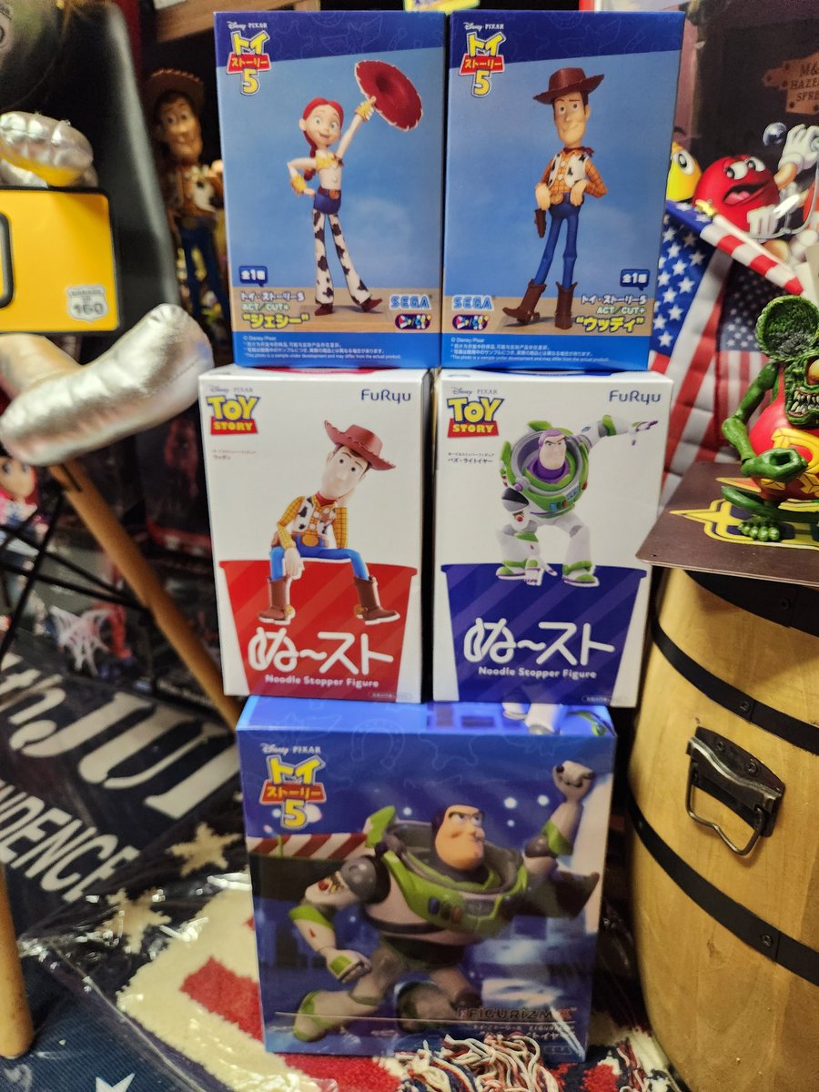入荷予定なかったのは、ポチったトイ・ストーリーグッズです。 まさか