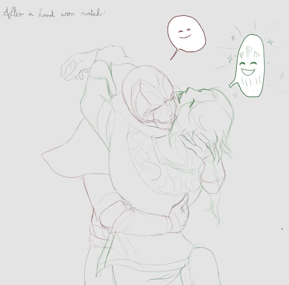 HweisVisions's tweet photo. || Just found this again, based on a match that took us 50 minutes and depended heavily on us as a fresh Jhin main and a Hwei main playing on 217ms ||

#artoflegends #jhinhwei #hwei #jhin https://t.co/THfFcDRmst