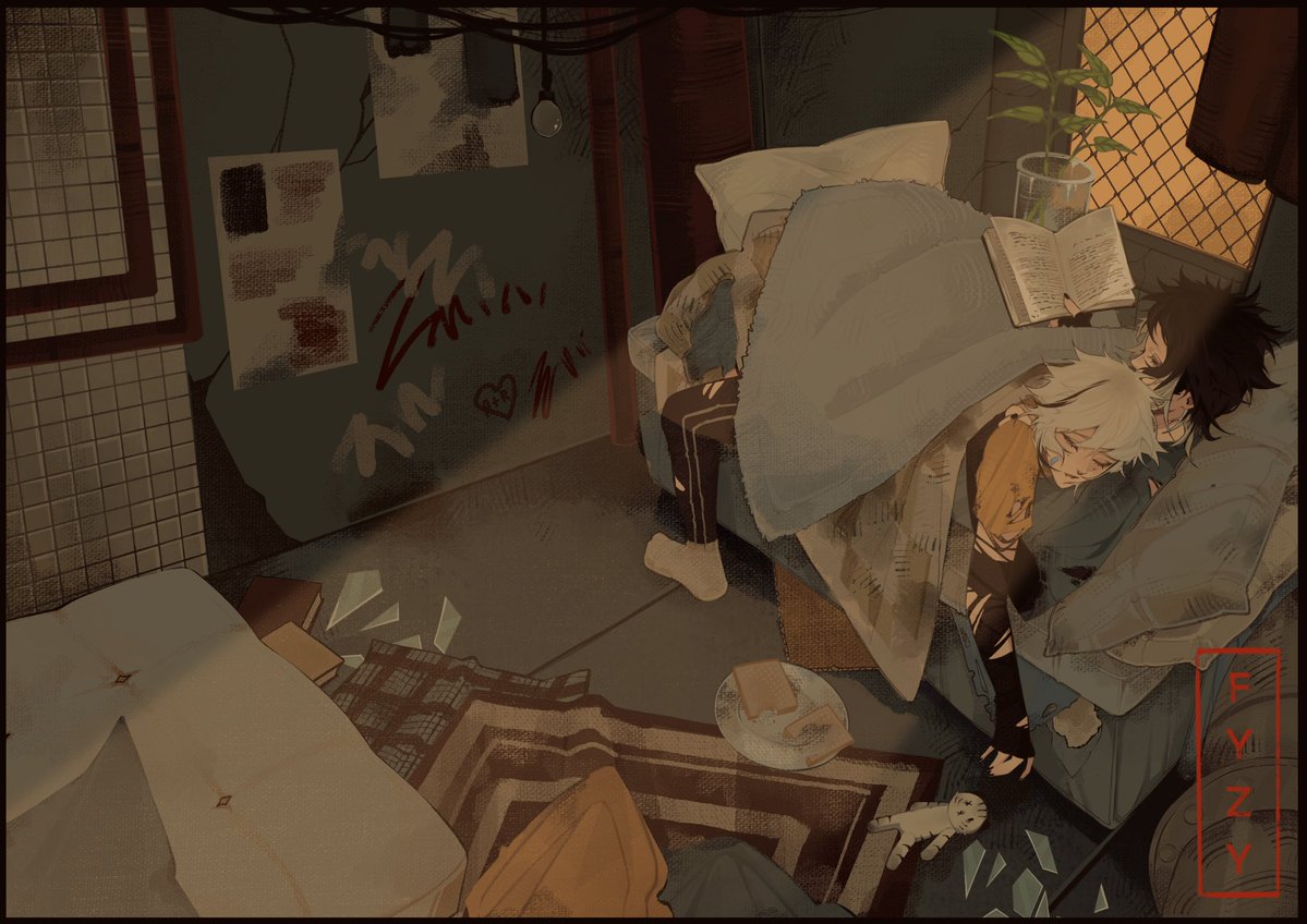 Fyzyohayo's tweet photo. #bsd #文スト #芥敦 https://t.co/0sqNHyNOB0