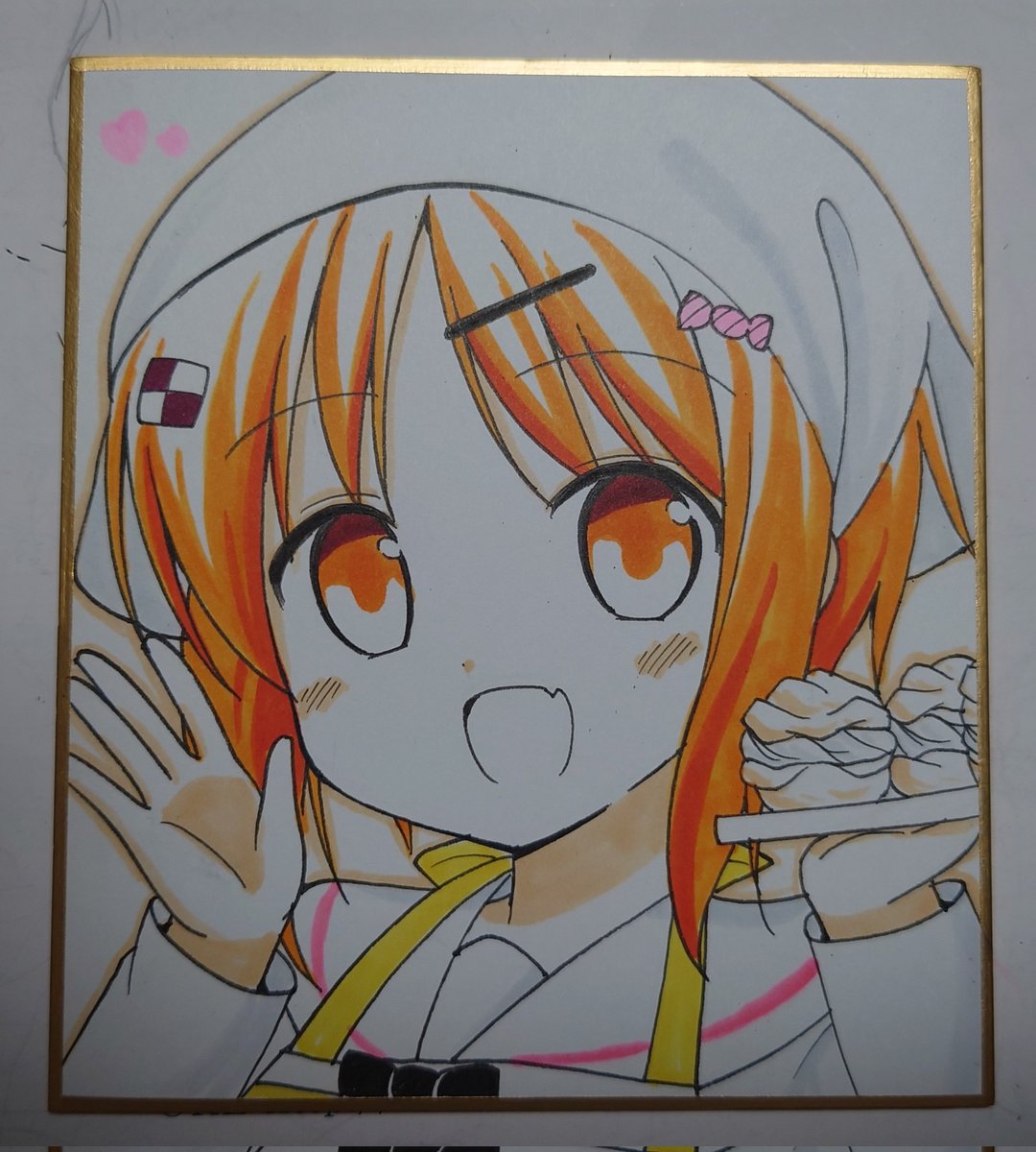 Post by 桜那C108 2日目 西1ひ52ab on X: 色紙イラスト7