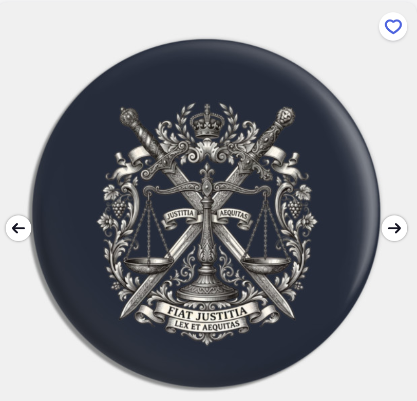 Sudoku_Store's tweet photo. "Fiat Justitia" – Let justice be done. 

⚖️ Vintage legal crest design for attorneys, law professors &amp; students who love jurisprudence traditions.

Grab yours now! 👇

🛍️ Shop here: https://t.co/guci3gfQ8Z

#LawSchool #LawyerGift #ScalesOfJustice #AttorneyGift #AttorneyGift https://t.co/tDjQQ4OEV0