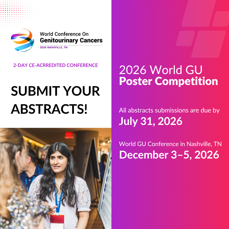 GUconference's tweet photo. 🚨Poster competition deadline is approaching 👉 July 31! Present your GU oncology research at #WorldGU26 in Nashville, TN. Gain exposure and connect with leaders at the 2-day CE-accredited conference on December 3–5. Submit now: https://t.co/SEllkeM4rU #OncologyResearch #CME #GUOncology #OncologyFellows