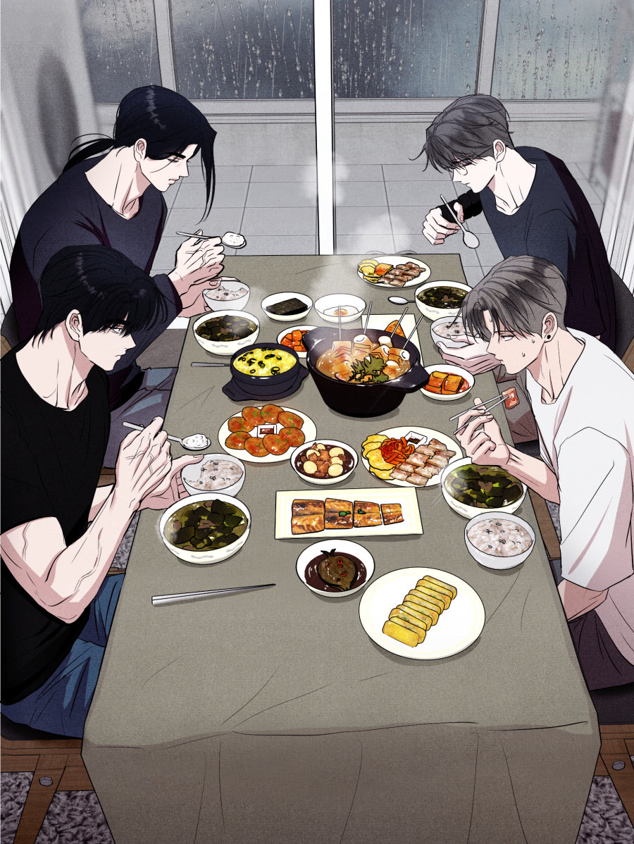 Hyeon_Oe's tweet photo. <언슬립> 80화 업로드 되었습니다. 

한 주가 금방 지나가는 것 같아요! 
연재를 함께 해주시는 정식 독자님들, 진심으로 감사합니다. 마무리까지 잘부탁드립니다.😊🍀

•OFFICIAL:https://t.co/nDmkUCCtye

Please use the official website,
Please refrain from spoilers. https://t.co/V4zpkZGUaR