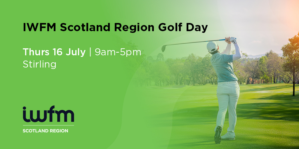 IWFM_UK's tweet photo. ⛳ Join us for the IWFM Scotland Region Golf Day!

Take a break from the office and enjoy a fantastic day of golf, networking and industry connections with fellow workplace and facilities management professionals. Whether you're a seasoned golfer or just looking to build new relationships in a relaxed setting, this is an event not to be missed.

👉 Secure your place today: https://t.co/vgpd2Bqynp 

#ScotlandRegion #GolfDay #FacilitiesManagement #Networking #FacMan
