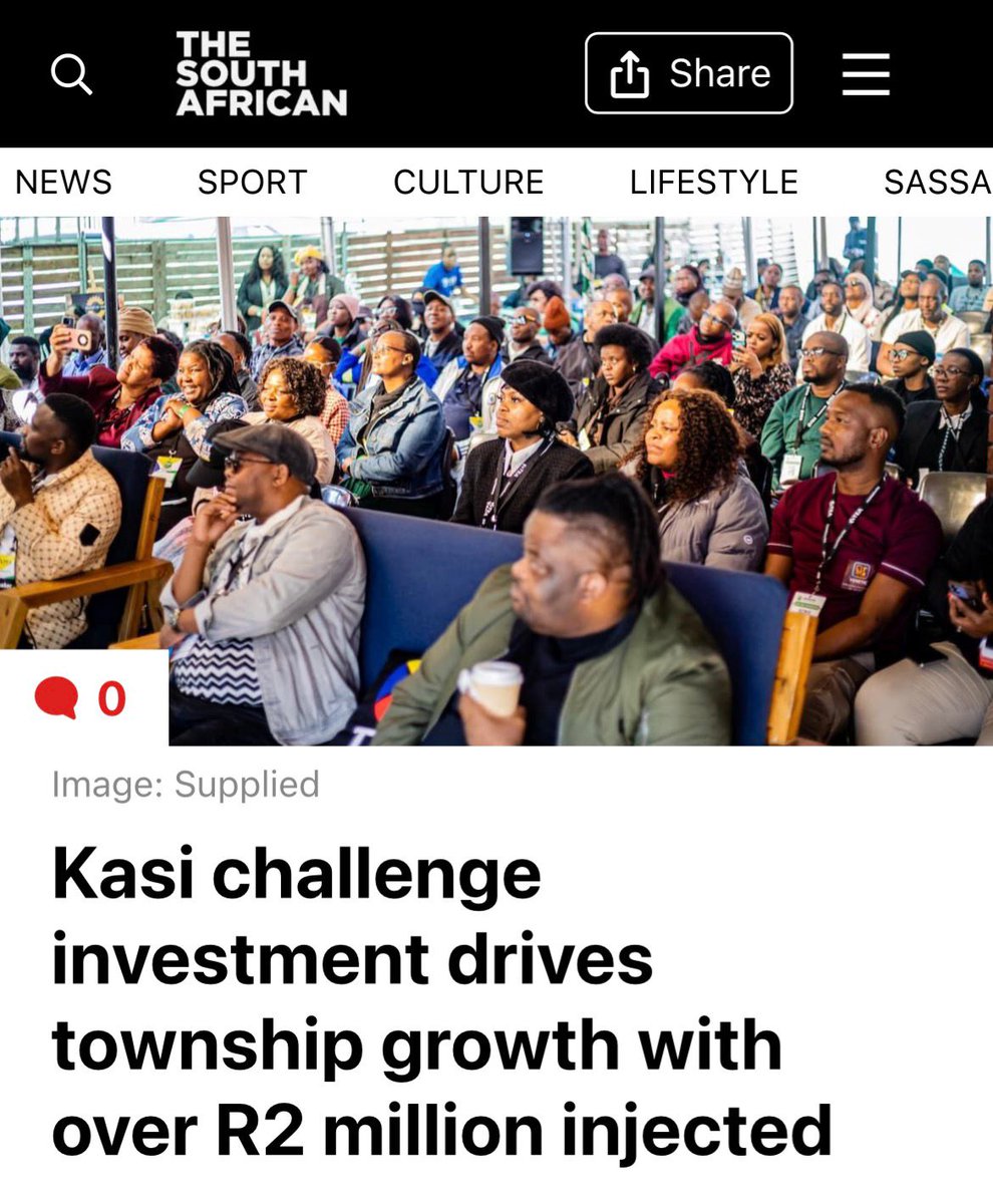 JoinUsForTEA's tweet photo. Article Spotlight | The South African
Over R2.54 million invested into township businesses and the journey continues. The TEA Kasi Pitching Challenge continues to unlock opportunities.
Read the article: https://t.co/V3AVXvvVqg
#JoinUsForTEA https://t.co/nhLiqlFkaX