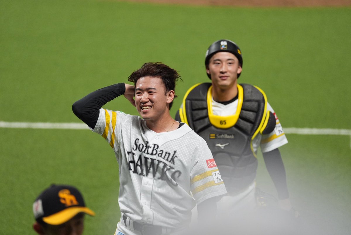 jei_hawks's tweet photo. オフショット
#sbhawks #全新  #木村光 https://t.co/O2abj1E1wp