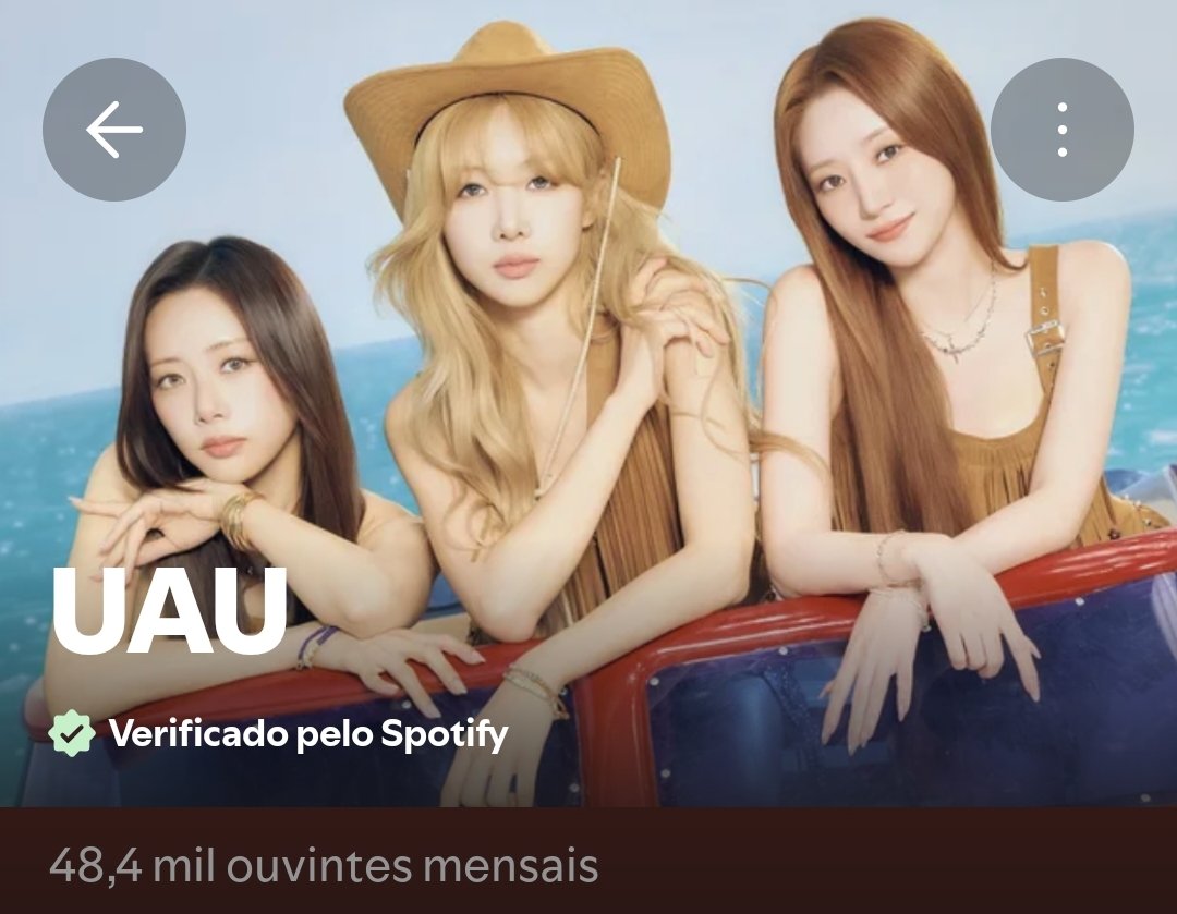 dcuaubr's tweet photo. 07/07 | [📢] - O perfil oficial do UAU foi verificado no Spotify! 

O selo indica que o perfil do artista foi analisado e considerado autêntico pela plataforma (livre de IA ✨).

#유아유 #UAU #Dreamcatcher_UAU https://t.co/gsTzSIHi8k
