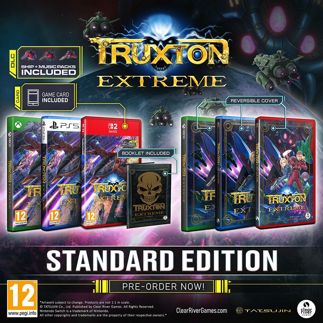 clearrivergames's tweet photo. Truxton Extreme

It’s time to save the world! Humanity stands on the brink of destruction. Only you can stand against the ravening alien hordes! 

#Truxton

From @TATSUJIN_Games https://t.co/4O19cBSBk1