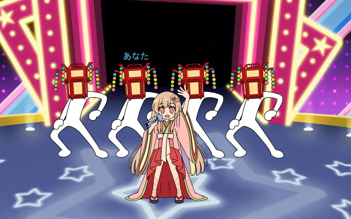 QVdld's tweet photo. かぐや卒業ライブでノリノリすぎた月人たち(リズム天国パロ)
#超かぐや姫 https://t.co/l24CKuQssQ
