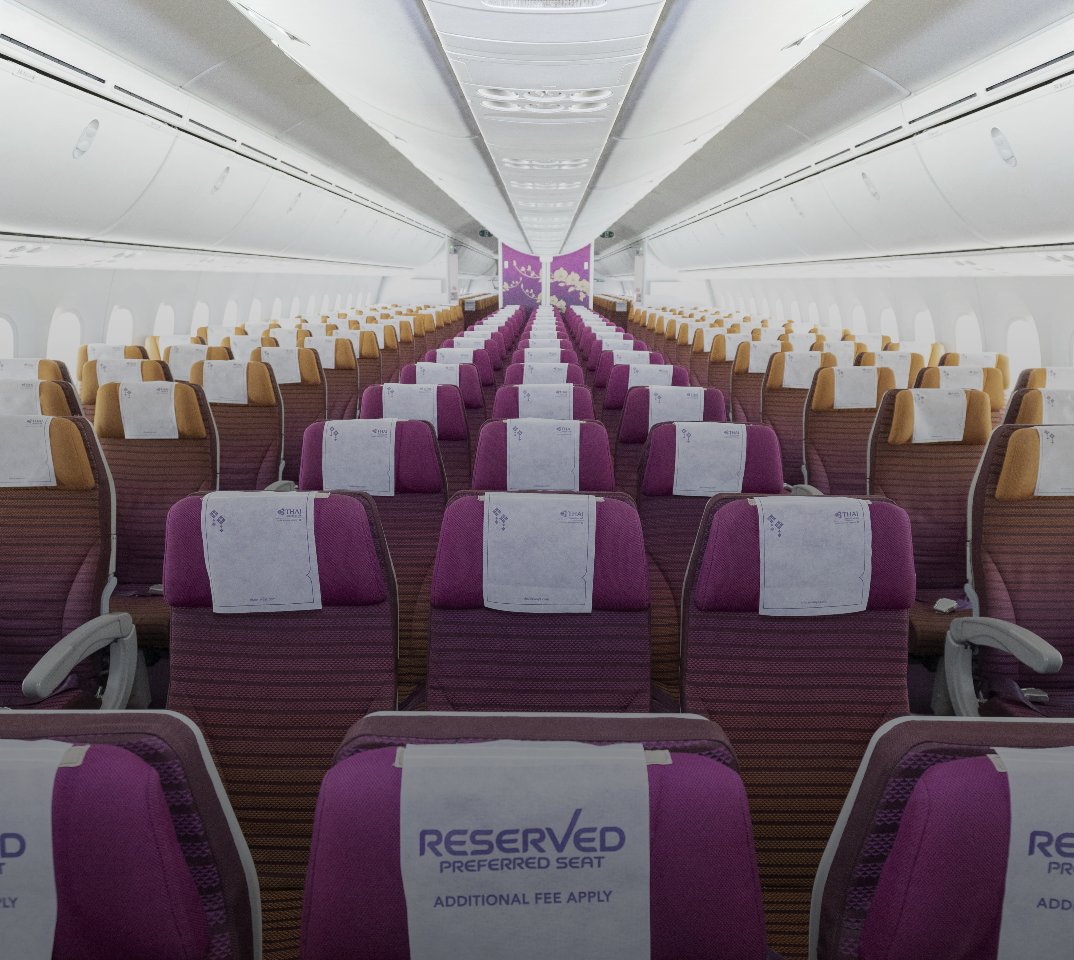 Image for the Tweet beginning: Thai Airways International lance un