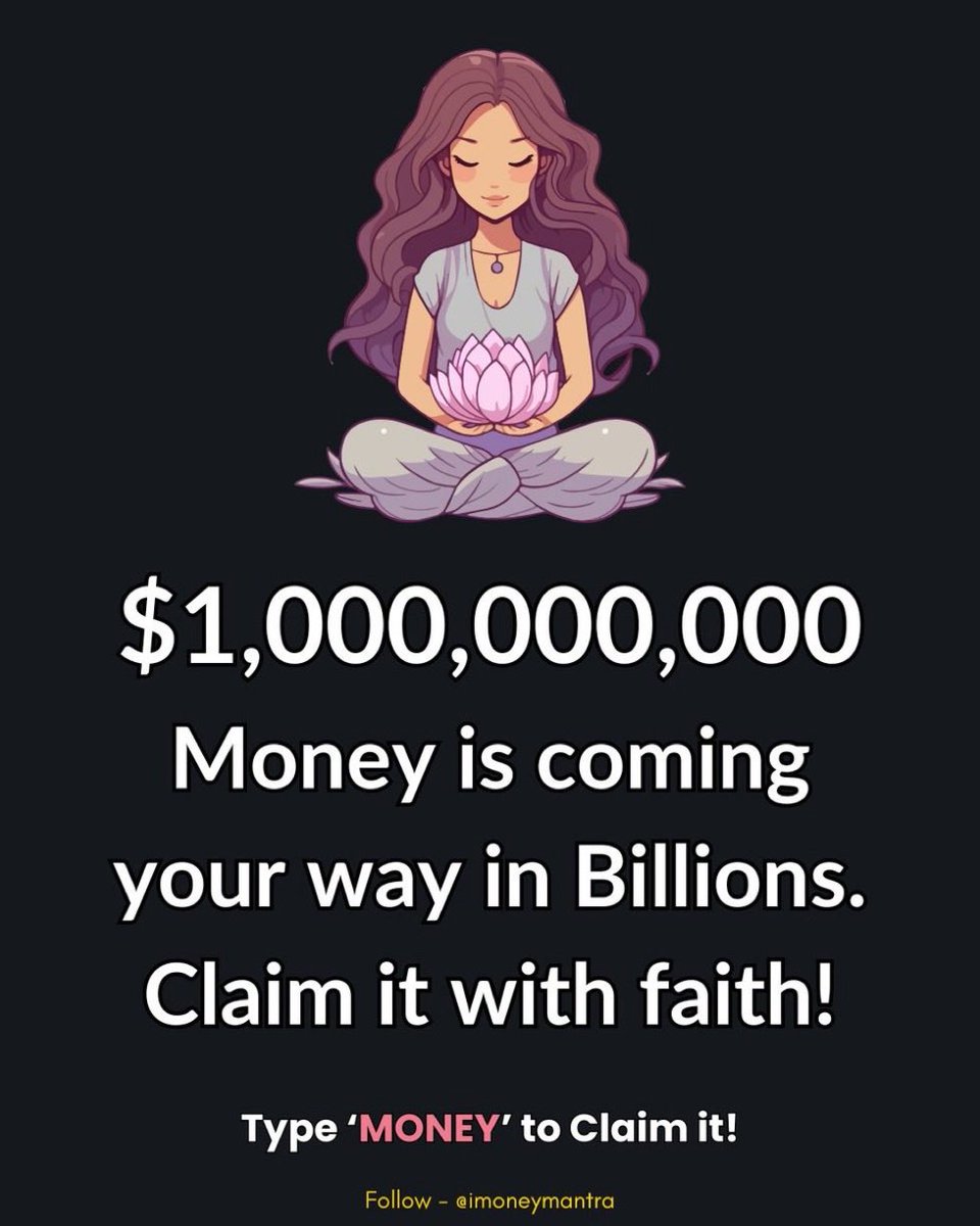 thedivineoneee's tweet photo. Type “MONEY” to Affirm It https://t.co/aIcTChPBWE