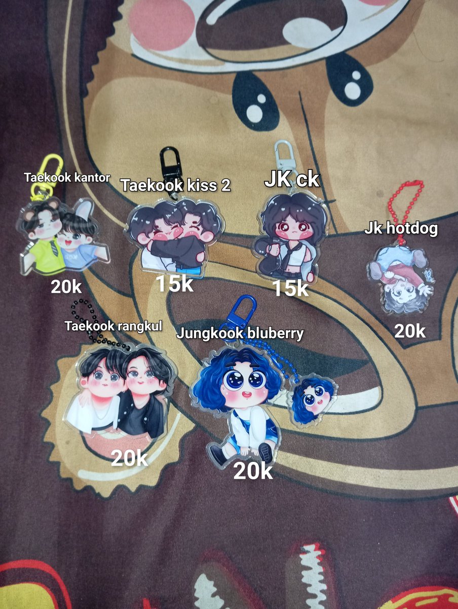 kokoonda's tweet photo. 🎀 WTS PRELOVED KEYCHAIN JUNGKOOK TAEKOOK 🎀

Help RT🙏
Lagi bu banget jadi ak mau jual koleksi keychain aku guys, yuk dibeli🥰 

🌟 co by 🍊
🌟 condi masih good (90%) 
🌟 excl pack&amp;adm 2k aja yaw
🌟 dom tangerang

Yukk guys keychain murcenya🥰

#wts #keychain #taekook #jungkook https://t.co/PZlm2i4gLv