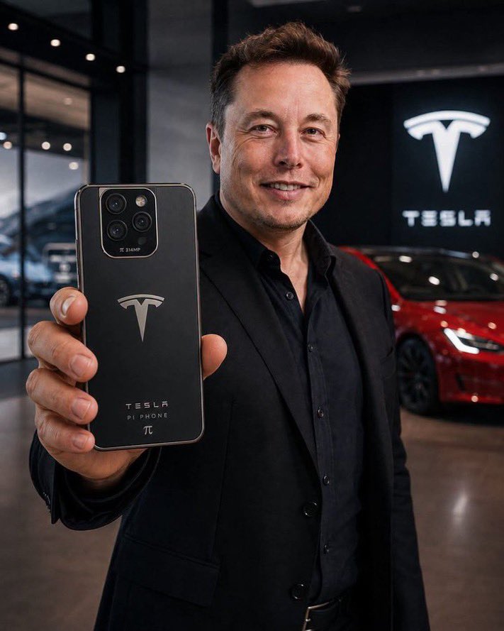 sprosay10's tweet photo. Be honest 👇 

If Elon musk gives you free Tesla Phone 🤳 right now, would you accept?🤔

A. Yes 
B. No https://t.co/P2D9laOI1B
