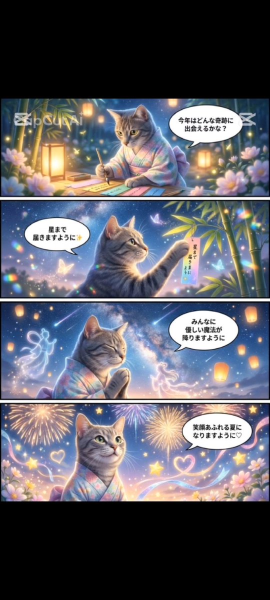 s87768363's tweet photo. 七夕🎋✨みんなの願い事叶うと
いいね✨ https://t.co/UaTHLROZWb