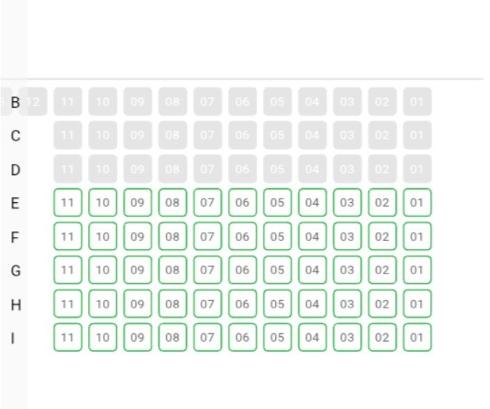 parinitea's tweet photo. E, F, G, H, I, K rows unblocked for #TheOdyssey at ALLU DOLBY CINEMA.

17th July, 11:45 AM https://t.co/PEtNVBfUnC