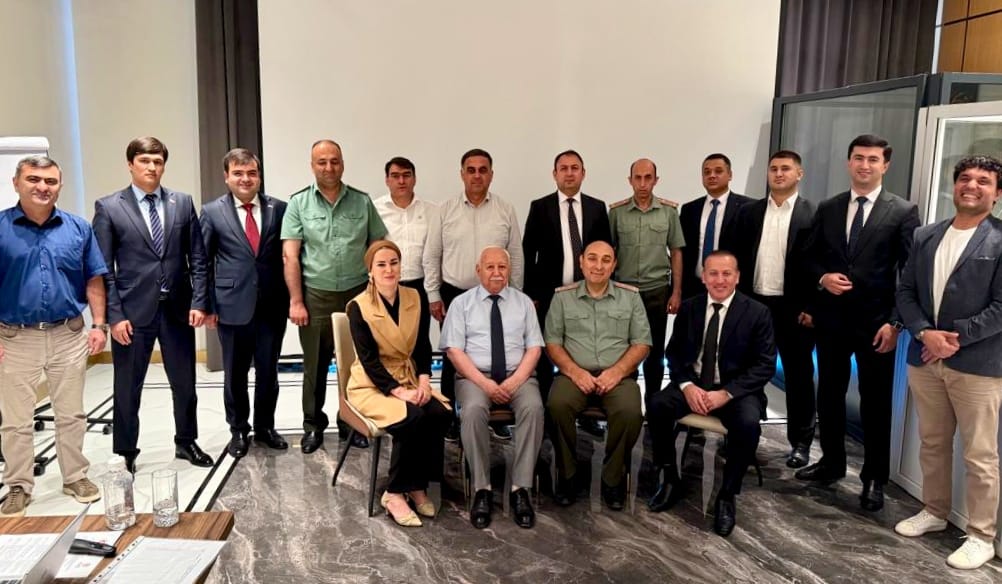 TajikistanC's tweet photo. Today by @redcrescent_tj organized round table on implementation of international humanitarian law in the legislation of Tajikistan with the participation of the representatives of governmental organization, parliament, academic institutions, @redcrescent_tj and @ICRC. https://t.co/BljaxY4mk6