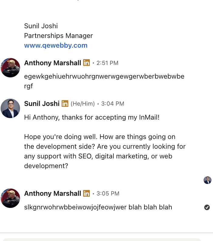 antgmi's tweet photo. how to deal with linkedin outreach https://t.co/u8baPaJJQg