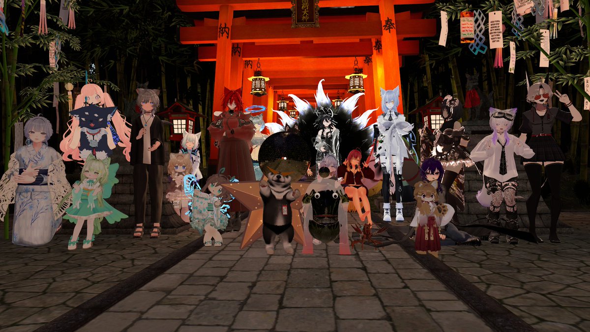 With_upon_star's tweet photo. 特別営業にお越しくださりありがとうございました！
#VRChat #星空の一杯 https://t.co/Lf8NhdA1HZ