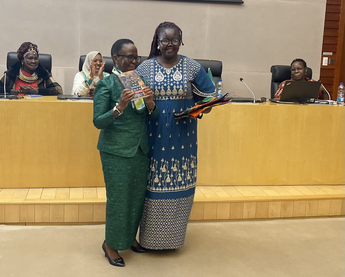 AUC_OSEWPS's tweet photo. The Regional Advocacy Engagement with the AU Special Envoy on Women, Peace and Security and the African Women Voices for Peace was concluded successfully. The meeting ended with the presentation of consolidated advocacy paper listing priority actions and way forward.

#AWVP #WPS https://t.co/DDZWOkBxf8