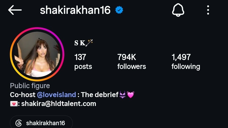 Randomtell2505's tweet photo. @LoveIsland Shes needs to call it a day and come off my screen.. shes lost 8k followers...unfollow shakira
#loveisland https://t.co/NEyLQckbFV