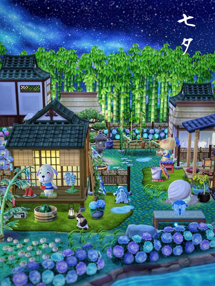ochibichansa's tweet photo. みんなで過ごす、七夕の夜🎋⸝⸝꙳

 #ポケ森  #ポケ森コンプ
 #ポケ森レイアウト   #七夕 https://t.co/k6oYYI9J2H
