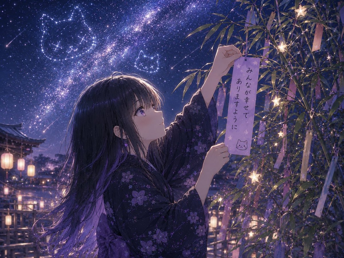 glitchcat_404's tweet photo. “Error = impatience”
願いは書けた。
あとは、
信じて待つだけ。
My wish is written.
Now all I can do
is believe and wait.
#GlitchCat #ErrorIsEmotion #Glitchworld #emotionalart #mentalhealth #glitchart https://t.co/HMUvF6hu63