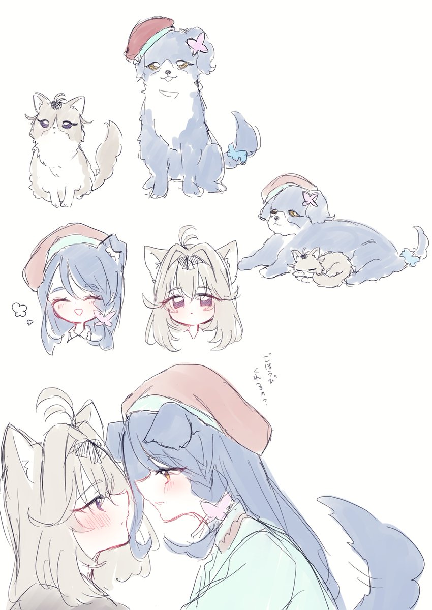 myyk_rrnyam's tweet photo. 🐶🐱くれるる https://t.co/Ig5VM2YD1B
