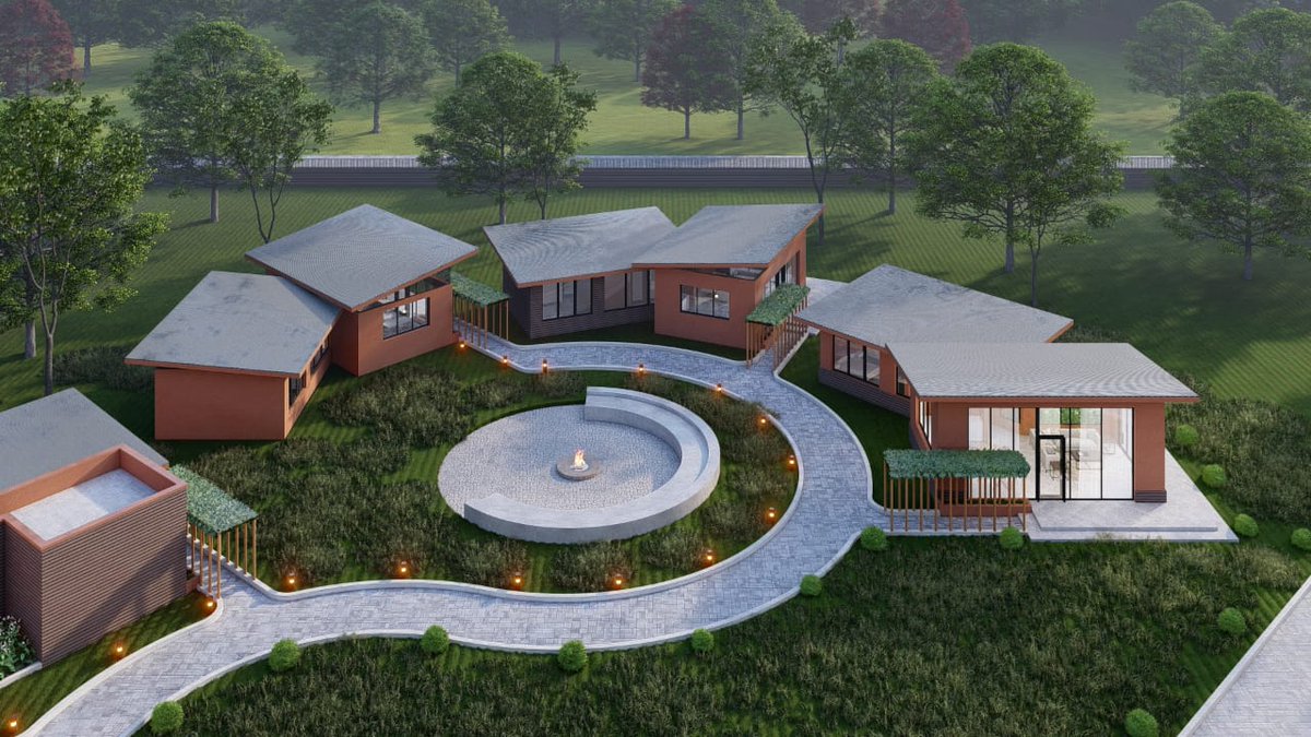 Limo_kipkemoi's tweet photo. A project in Kajiado County, simple architecture in the wild https://t.co/oOr97WoO2Q