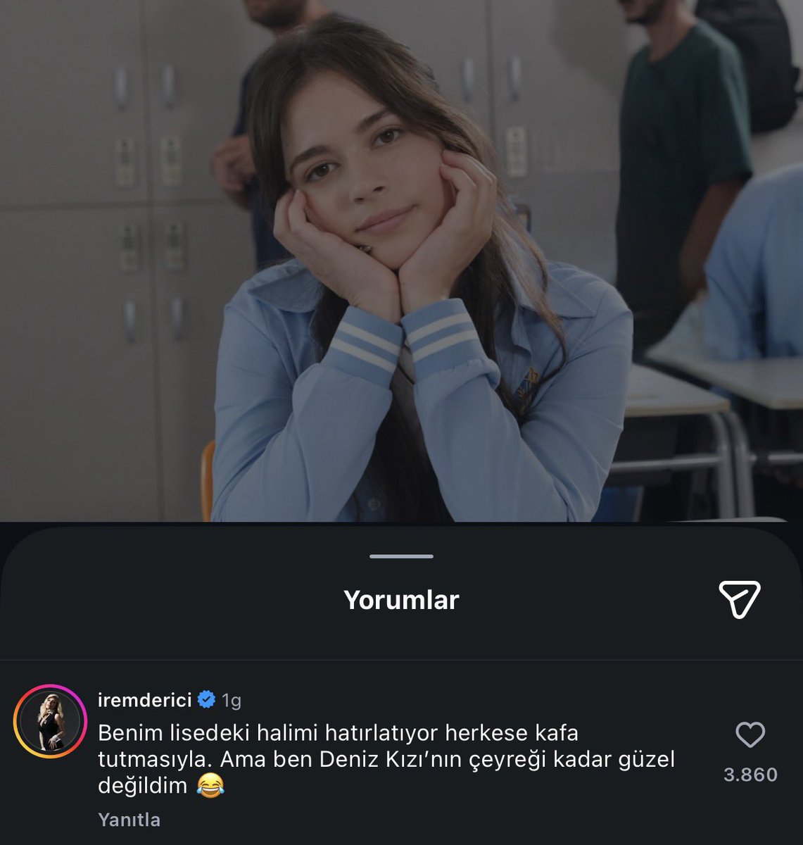 luimousude's tweet photo. İrem Derici’nin Deniz ve Helin hayranlığı bizimkiyle yarışırr https://t.co/NccvoMGPas