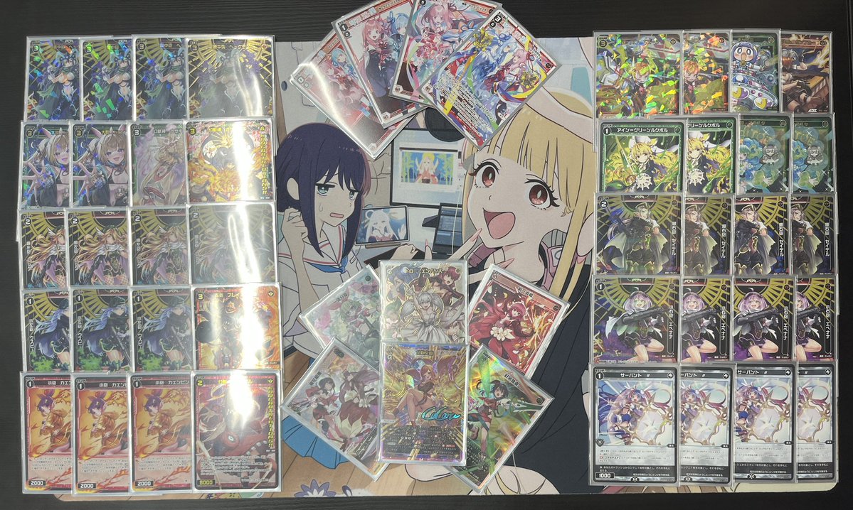 ouchi_Akihabara's tweet photo. 【 #WIXOSS 大会結果】
本日13名で開催のWIXOSS PARTY(ディーヴァ)にて3-0されたのは【赤タマ】を使用された"とらふぐ"様と【夢限】を使用された"赤坂茜"様です、おめでとうございます🎉

と「ゆかいな新型赤タマです。」

赤「by たろる」

毎週火曜はディーヴァのWIXOSS PARTYを開催中です！ https://t.co/DjHFtJf83J
