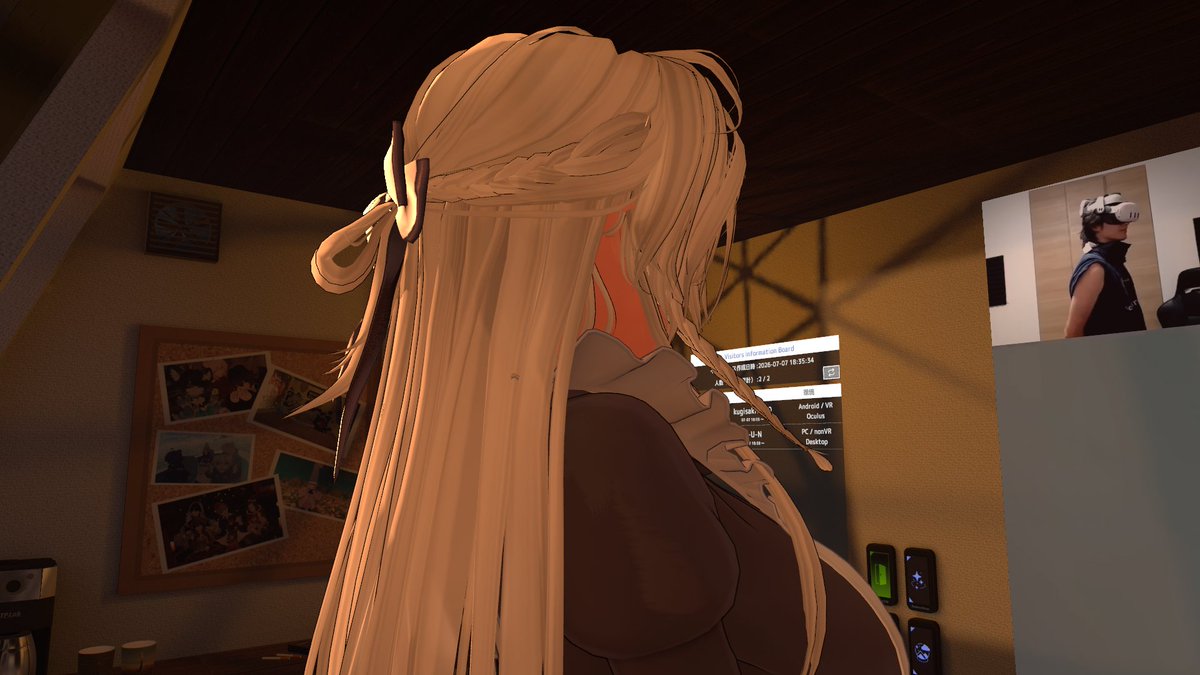 NingenUT0000's tweet photo. #VRC #VRChat #Milltina Milltinaを買ったのでお姉さん化の奴も買って髪型も買いました。最高である。 https://t.co/0w6oav4uYB
