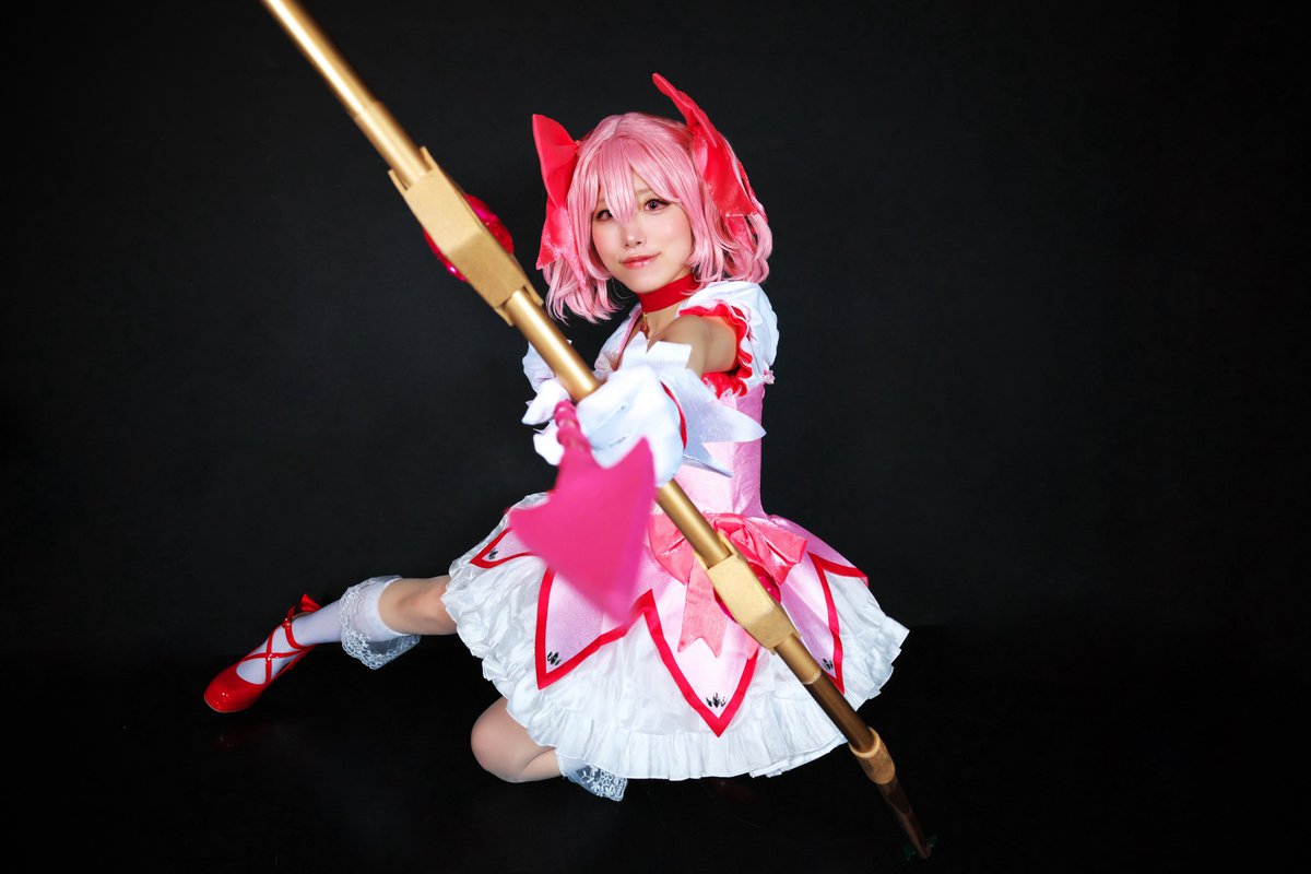 hi_akanesan's tweet photo. #cosplay / コスプレ

　 - - - - - - - - - - - - - - - - - - - - 
　　　魔法少女まどか⭐︎マギカ
　　　　　鹿目まどか🎀

　　　クラスの皆には内緒だよ
　 - - - - - - - - - - - - - - - - - - - - 

📸:@doctor_mk2 さん https://t.co/zbqoysEaAw