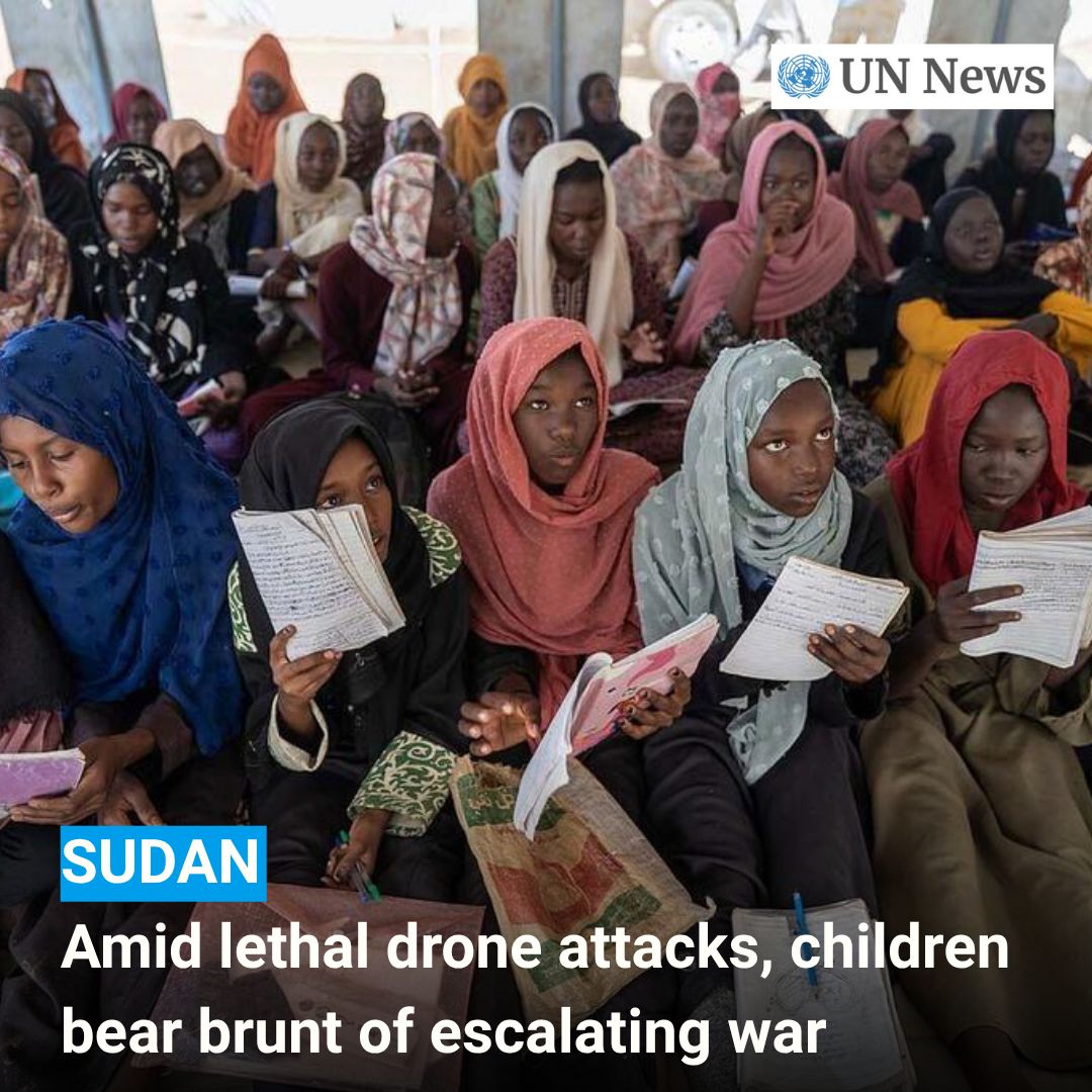 UNGeneva's tweet photo. Children across #Sudan continue to bear the brunt of a war that is becoming increasingly deadly, with at least 330 children reported killed or injured during the first six months of 2026, according to @UNICEF.

https://t.co/5MrAIXsHQX https://t.co/7Tmiw3fwGr