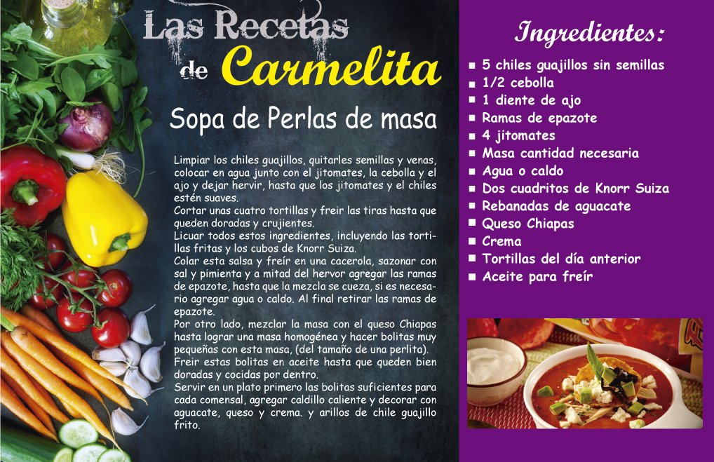 CarLon_2020's tweet photo. #LaCocinaDeCarmelita Aquí otra receta herencia de mi madre, es algo muy sencillo pero de una delicadeza absoluta. Recuerdo que yo ayudaba a hacer las bolitas, desde ese momento ya amaba cocinar está SOPA DE PERLAS DE MASA CON QUESO CHIAPAS. https://t.co/7MJwYgw3Wv