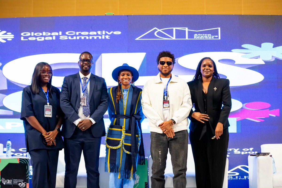Bobby__vie's tweet photo. GCLS 2026 🇿🇲, is a wrap and it was such an amazing experience discussing matters concerning the Creative Industry in Africa and Zambia precisely.

In my capacity as the Senior and Legal Business Manager at @ZaedaOracle , it was wonderful connecting with other amazing professionals within the creative space.

Hopefully we have more collaborations between the two Nations across all levels from the creatives to the professionals.

Thank you for having me 🇿🇲, see you soon.💕