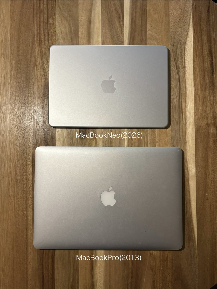 ysnkt09's tweet photo. サブPCとして使い続けてきた13年もののMacBookPro(2013)をついに新調した。
小さい、軽い。サブPCはスペックよりも機動性。 https://t.co/6CZRNEkJdP