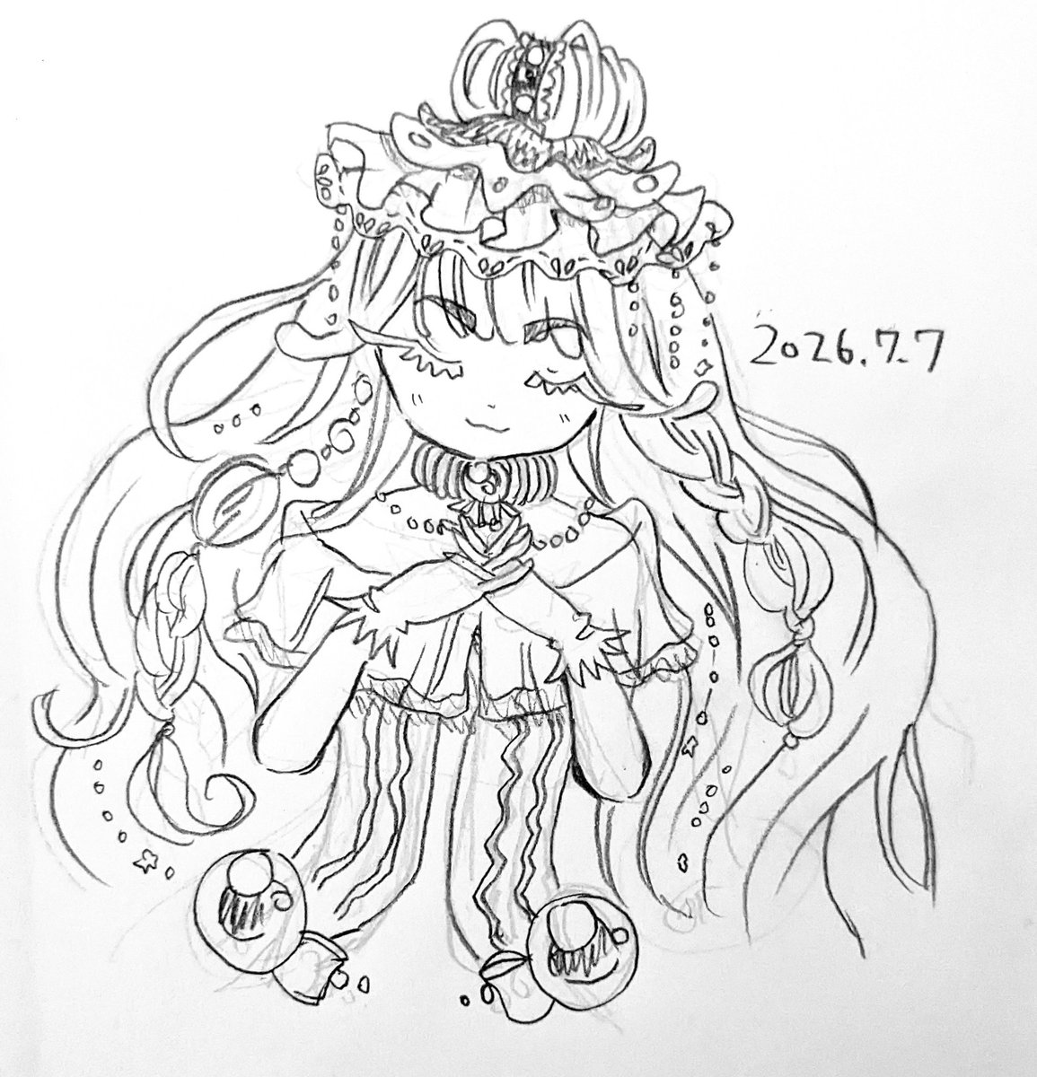 Yuruyuru_yagi's tweet photo. 今日のおえかき https://t.co/2ytBywkjJD