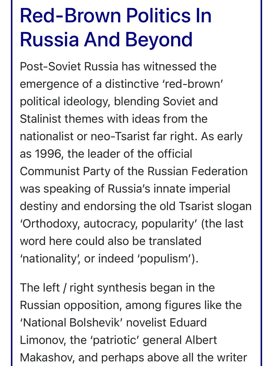 EdmundGriffiths's tweet photo. I will be speaking on "Red-brown politics in Russia and beyond" at this year's @OfficialSPGB summer school in Worcester (St John's Campus, University of Worcester, 21–23 August; I don't know the specific date &amp; time for my bit yet)
https://t.co/vtrdFqpBCJ https://t.co/oDDBN14ZDG