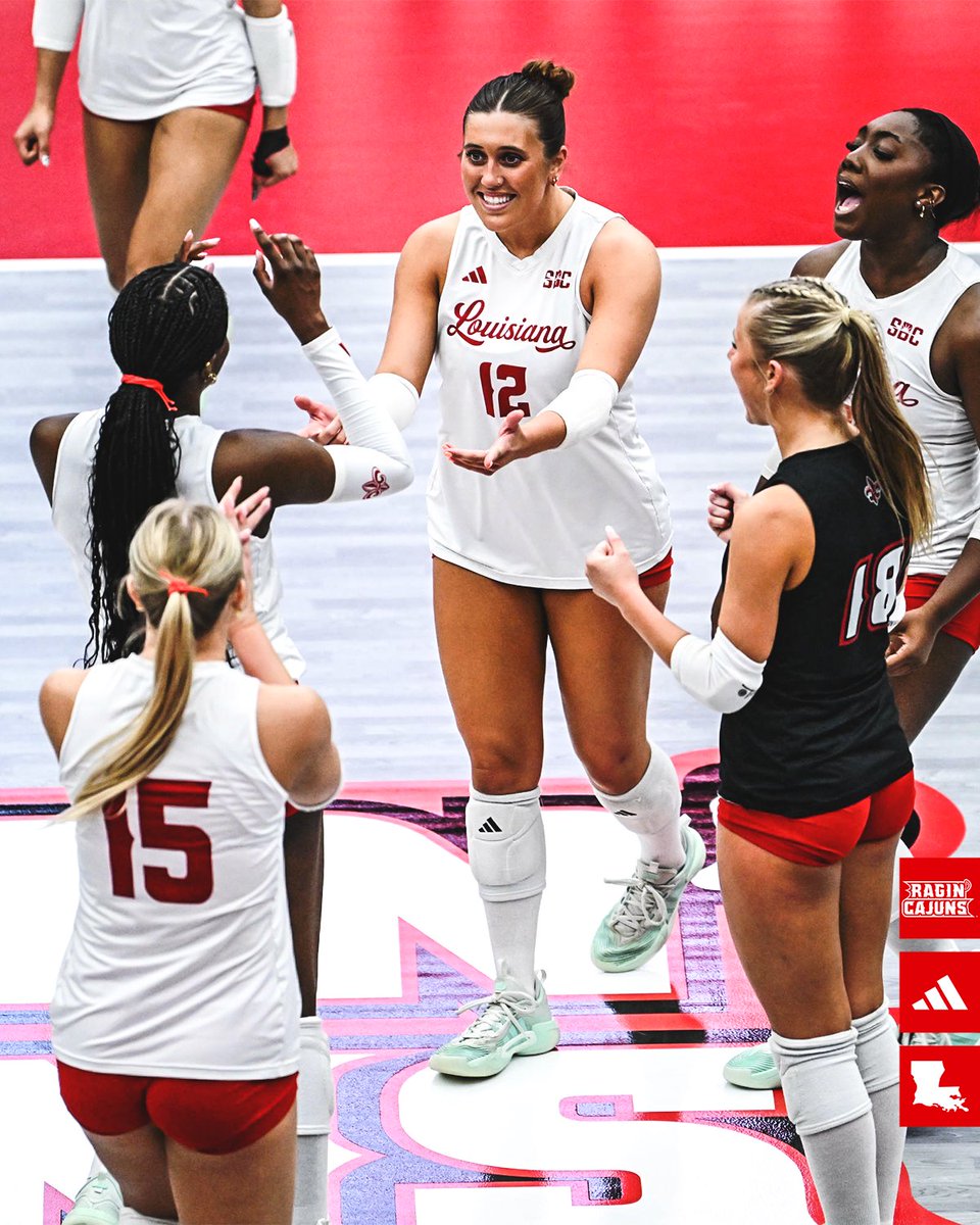 RaginCajunsVB's tweet photo. 🌍🏐 Today’s the day! 🌍🏐

Happy #WorldVolleyballDay! Here’s to the game we love and the community it creates — on every court, everywhere. ✨

#GeauxCajuns https://t.co/KOzMcIpwLb