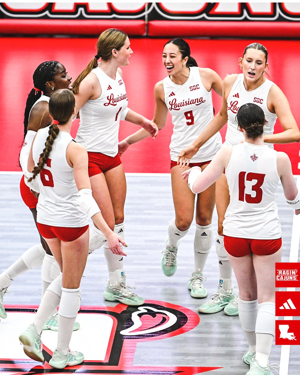 RaginCajunsVB's tweet photo. 🌍🏐 Today’s the day! 🌍🏐

Happy #WorldVolleyballDay! Here’s to the game we love and the community it creates — on every court, everywhere. ✨

#GeauxCajuns https://t.co/KOzMcIpwLb