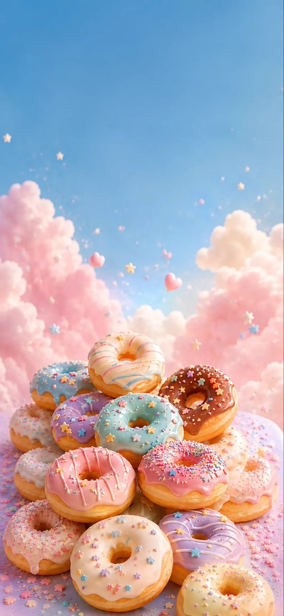 Bella_utd's tweet photo. Donutland wallpaper 🍩🥯 https://t.co/uk7Y13tHIW