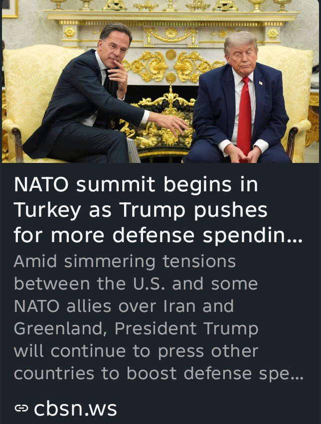 NathanFosterWA's tweet photo. The North Atlantic Treaty Organization's summit in Turkey begins Tuesday. Here's what to know: https://t.co/0KKRMchxpt https://t.co/yuovCNAc3Z