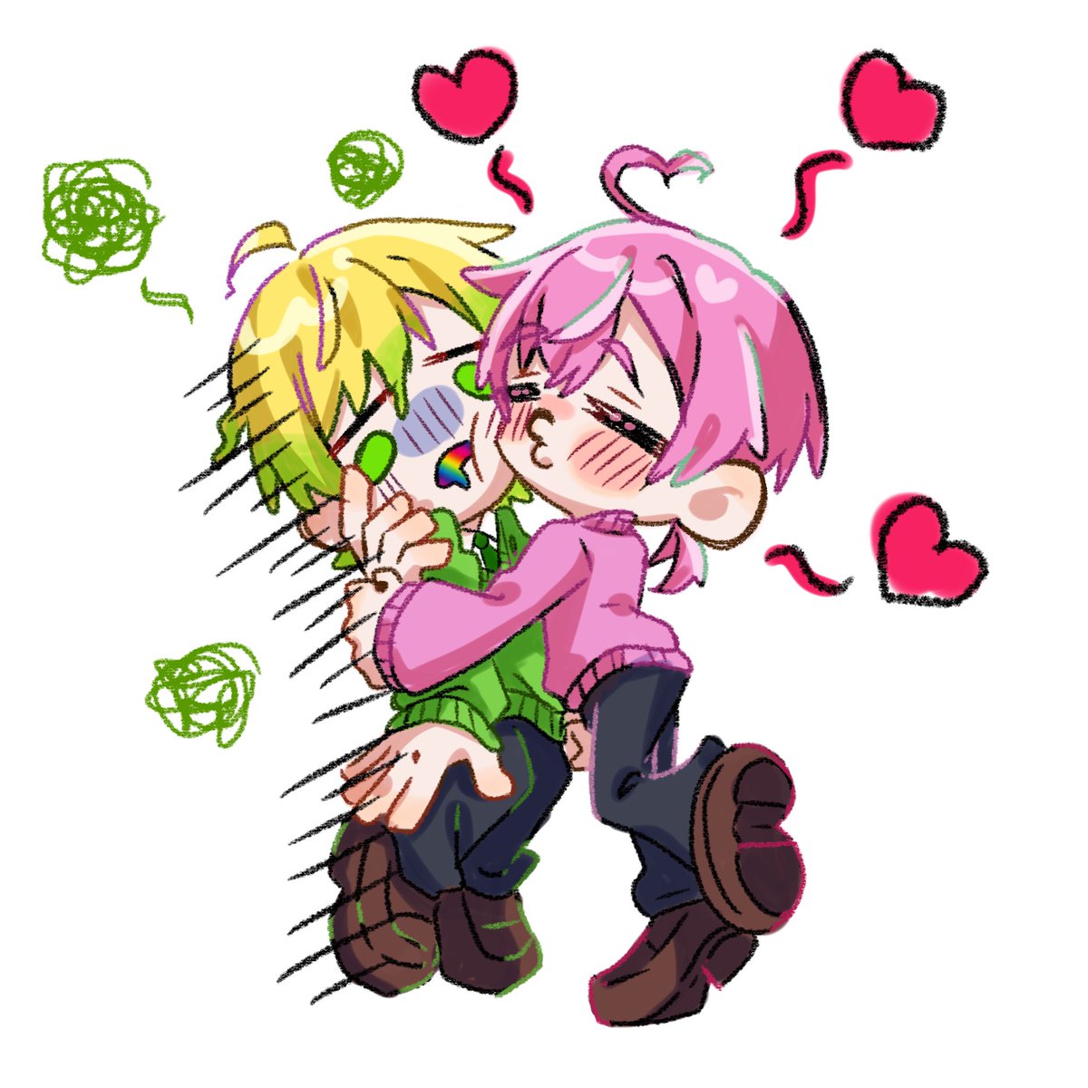 💋➰💚 投げキッスの次はこれですか？😉笑 ライブで見てみたいなんつっ